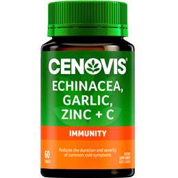 Echinacea Garlic Zinc & Vitamin C For Immune Support