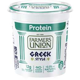 Farmers Union Greek Style Protein Yoghurt 500g Woolworths