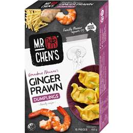 Ginger Prawn Dumplings