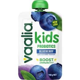 Kids Probiotic Yoghurt Pouch Blueberry