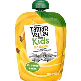 Dairy Kids Greek Yoghurt Pouch Banana