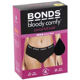 Bloody Comfy Brief Heavy 18 Period Care Reusable Underwear