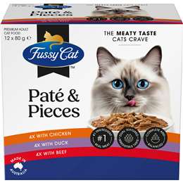 Grain Free Adult Wet Cat Food Pate & Pieces