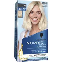 Nordic Blonde L101 Silver Blonde Permanent Hair Dye