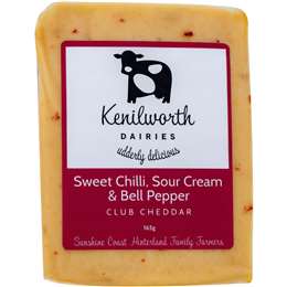 Sweet Chili Sour Cream & Bell Pepper Club Cheddar