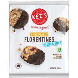 Choc Peanut Florentines