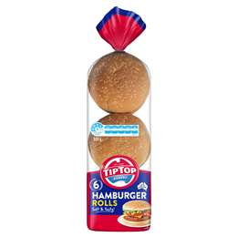 Hamburger White Bread Rolls BBQ Buns Bakery