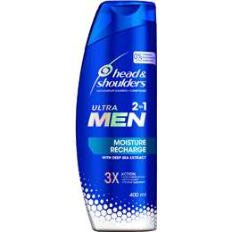 Ultra Men 2 In 1 Moisture Recharge Shampoo & Conditioner