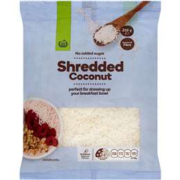 Woolworths Shredded Coconut 250g