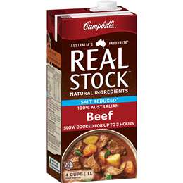 Real Stock Beef Salt Reduced