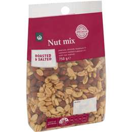 Woolworths Mixed Nuts & Fruit 750g pack | Woolworths