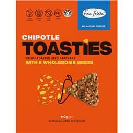 Chipotle Toasties Seed Crackers