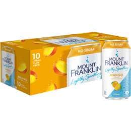 Lightly Sparkling Water Mango