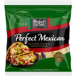 Grated Mexican Style Cheese