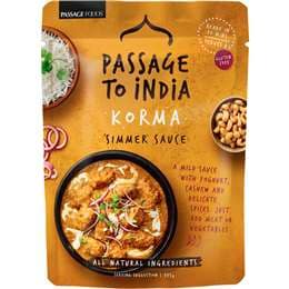 Simmer Sauce Curry Korma