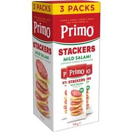 Stackers Mild Salami Cheddar Cheese & Crackers