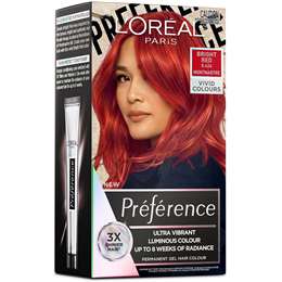 Paris Preference Ultra Vibrant Hair Colour Bright Red