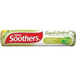 Soothers Throat Lozenges Liquid Centre Lemon Lime