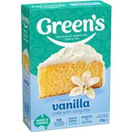 Cake Mix Traditional Vanilla