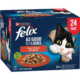 Meat Menus in Jelly Wet Cat Food