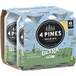 Ultra Low Alcohol 0.5% Beer Cans