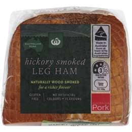 Hickory Smoked Leg Ham 400g