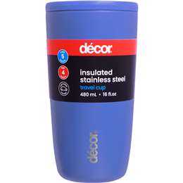 Insulated Travel Cup Double Wall Assorted