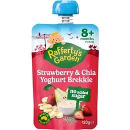 Strawberry & Chia Yoghurt Brekkie Baby Food 8+ Months