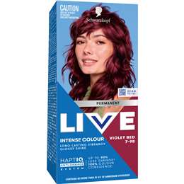 Live 7-98 Violet Red Permanent Hair Dye
