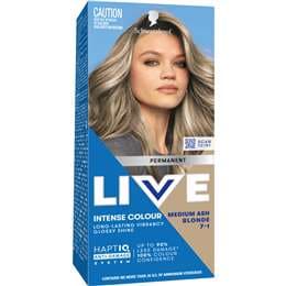Live Medium Ash Blonde Permanent Hair Dye