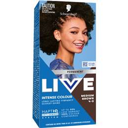 Live 4-0 Medium Brown Permanent Hair Dye