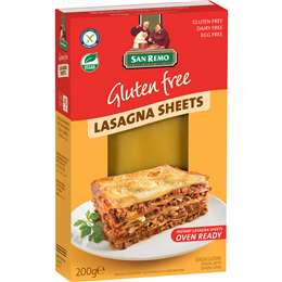 Gluten Free Lasagne