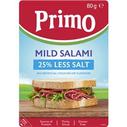 Mild Salami 25% Less Salt