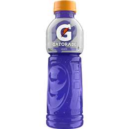 Gatorade Sports Drinks Grape Electrolyte Hydration Bottle 600ml