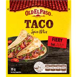 Taco Spice Mix Fiery Hot