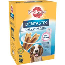 DentaStix Medium Dental Dog Treats Daily Oral Care Chews
