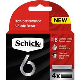 6 High Performance Razor Blades