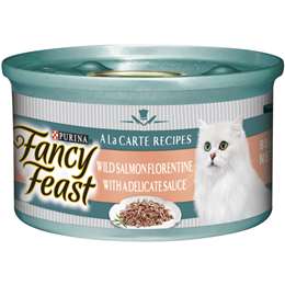 Fancy Feast Adult Cat Food Salmon Florentine