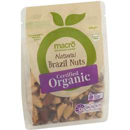 Macro Organic Brazil Nuts 250g
