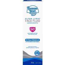 Ultra Light Face Fluid Sunscreen Lotion Spf50+