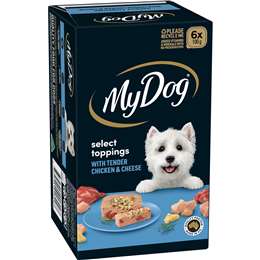 Adult Select Toppings Chicken & Cheese Wet Food Trays