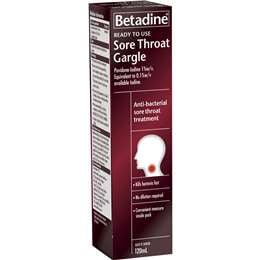 Sore Throat Gargle Ready To Use