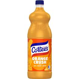 Orange Cordial Orange Crush with 40% Fruit Juice