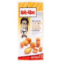 Snacks Peanuts Coconut Coated