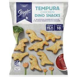 Chicken Dino Snacks Tempura
