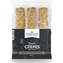French Crepes Chocolate Hazelnut
