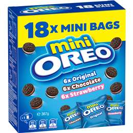 Mini Cookies Original Choc & Strawberry Bags