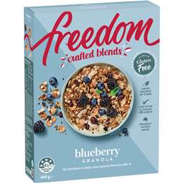 Crafted Blends Blueberry Granola