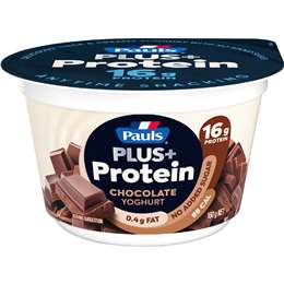 Pauls Plus Protein Chocolate Yoghurt