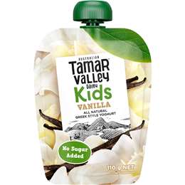 Dairy Kids Greek Yoghurt Pouch Vanilla